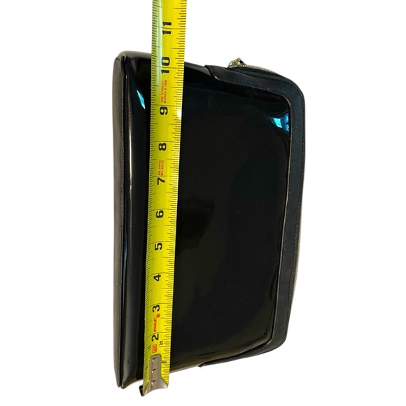 Ted Baker Black Cosmetic / Evening Bag with Bow Accent - Picture 9 of 11